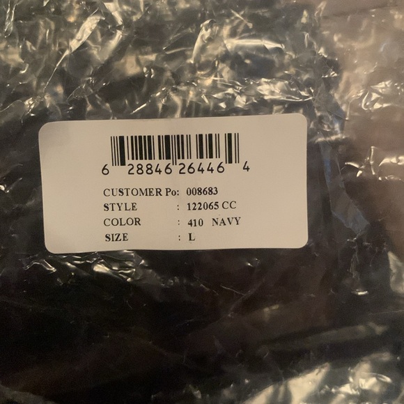 NWT Carbon2Cobalt Blue Striped Swim Suit - Picture 5 of 5